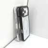 Vỏ sạc từ tính không dây Tương thích cho IPhone 14 13 15 16 17 ProMax Ốp lưng ngôi sao năm cánh đầy màu sắc Graffiti 14 PLUS 17Air Vỏ Acrylic trong suốt Hộp cản trước chống sốc cứng 7