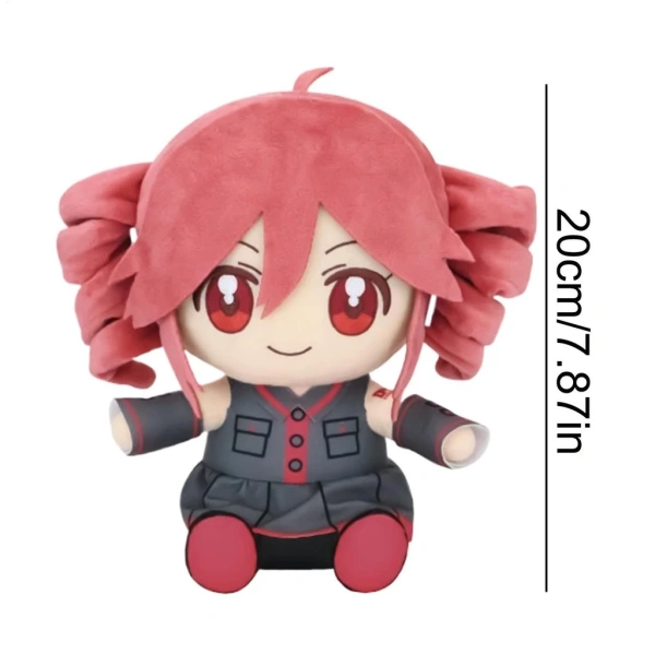 Hình ảnh sản phẩm Vocaloid Kasane Teto Sang Trọng, Hoạt Hình Teto Kasane Đồ Chơi Nhồi Bông Dễ Thương teainvn