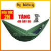 Võng dù siêu nhẹ bền 2m tặng dây 4m - Giường võng gấp gọn giá rẻ 59.000đ