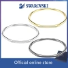 Vòng tay Dextera chính hãng Swarovski bát giác cắt tròn trắng - Giá 364.365₫