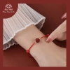 Vòng tay lắc chân chỉ đỏ hạt Sen Chu Sa - Giá ưu đãi 75.000đ