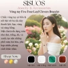 Vòng tay nữ SISUOS Four Leaf Clovers bạc – May mắn 4 lá, giá 200.000 VND 3