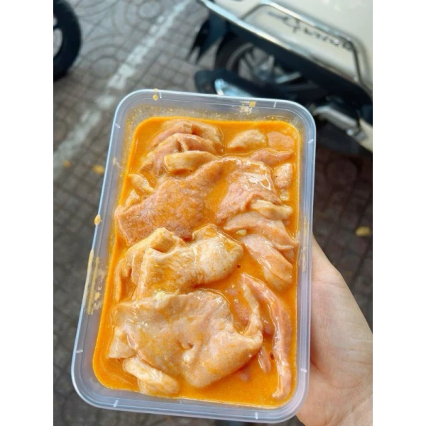 Hướng dẫn nấu Vú Heo Ướp Sẵn 500g chỉ trong 15 phút: Món ăn nhanh gọn cho bữa tối