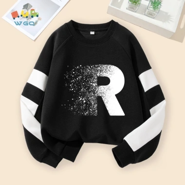 W.G.Q Áo Sweater bé trai, mùa xuân thu phong cách mỏng có họa tiết in, thoáng khí thoải mái Thích hợp cho trang phục thể thao ngoài trời 10 W.G.Q Áo Sweater bé trai, mùa xuân thu phong cách mỏng có họa tiết in, thoáng khí thoải mái Thích hợp cho trang phục thể thao ngoài trời 10