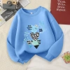 W.G.Q Áo Sweater bé trai, vải mềm thoải mái in hợp thời trang, thích hợp cho trang phục thể thao ngoài trời 2