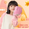 W.G.Q Áo Sweater lông cừu bé trai / bé gái, ấm áp thoải mái khi in, Lớp lót lông cừu dày thích hợp cho thời tiết lạnh 2