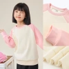 W.G.Q Áo Sweater lông cừu bé trai / bé gái, ấm áp thoải mái khi in, Lớp lót lông cừu dày thích hợp cho thời tiết lạnh 3