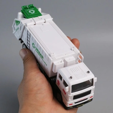 Xe mô phỏng vệ sinh rác cho bé trai có thùng rác, chống sốc, quán tính – Giá ưu đãi 226.600đ 2