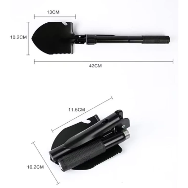 Xẻng Công Binh Gấp 5in1 Đa Năng - Cuốc Dã Ngoại Cắm Trại Tiện Lợi Giá Rẻ