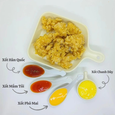 XỐT PHÔ MAI CAY Tanzy Foods 500g chấm gà rán đồ chiên , mì trộn Sốt Phô Mai Cay , hải sản , đồ nướng , BBQ