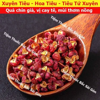Xuyên Tiêu Tứ Xuyên 100g - Tiêu Tứ Xuyên (Quả chín thơm nồng, hoạt chất cao)