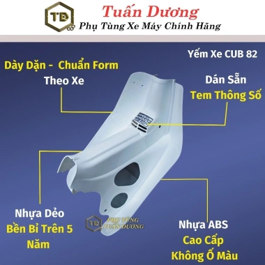 Yếm Xe Cub 50-82 TD Cao Cấp, Bửng Xe Cub Không Đề & Có Đề – 199.000 VNĐ 2 Yếm Xe Cub 50-82 TD Cao Cấp, Bửng Xe Cub Không Đề & Có Đề – 199.000 VNĐ 2