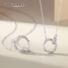 Youtang new thorn rose cặp đôi vòng cổ nam và nữ mặt dây chuyền cá tính thời trang