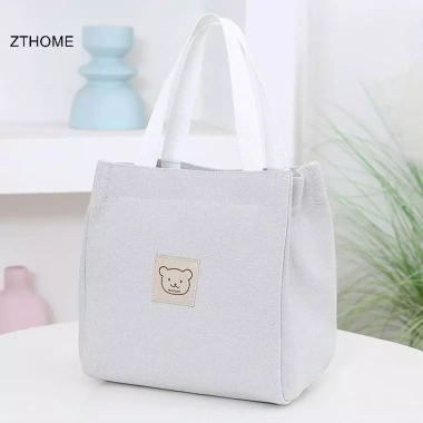 ZTHOME Túi Vải Thời Trang Đa Năng Bento Hộp Cơm Trưa - Túi Nhỏ Cầm Tay HOT