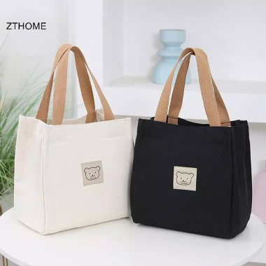 ZTHOME Túi Vải Thời Trang Đa Năng Bento Hộp Cơm Trưa - Túi Nhỏ Cầm Tay HOT