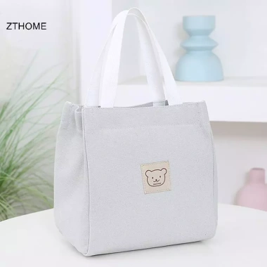 ZTHOME Túi Vải Thời Trang Đa Năng Bento Hộp Cơm Trưa - Túi Nhỏ Cầm Tay HOT