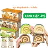 1 thùng 2kg 24 bánh cuộn 3 vị trà xanh, sô-cô-la, bông lan mềm - giá 314.888 VND 9
