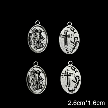10 Bạc Thánh Christopher Kim Loại – Vòng Cổ, Vòng Tay, Thẻ Dây Chuyền Hợp Kim, Giá 68.200 VND 4