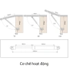 10 chiếc pít tông tay đẩy cánh tủ Hafele 80N-150N, thủy lực chính hãng, giá 390.000₫ 5
