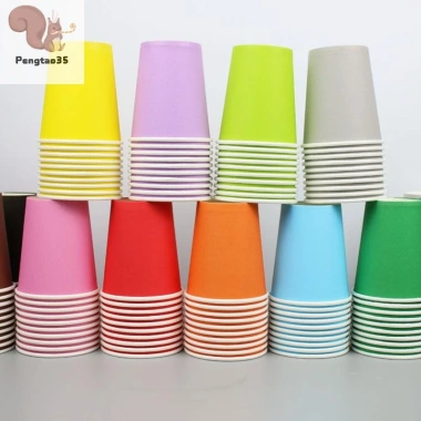 10 Cốc Giấy 9oz 250ml - Dùng một lần tiệc cưới, sinh nhật, lễ, COD 46.090₫ 4