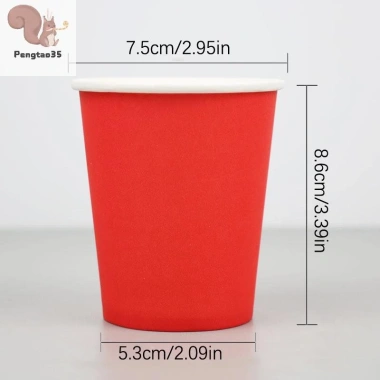 10 Cốc Giấy 9oz 250ml - Dùng một lần tiệc cưới, sinh nhật, lễ, COD 46.090₫ 5