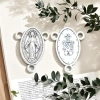 10 Huy Chương Guadalupe 3 Lỗ - Bùa Nữ Công Giáo DIY, Linh Kiện Maria, Giá 57.860₫ 3