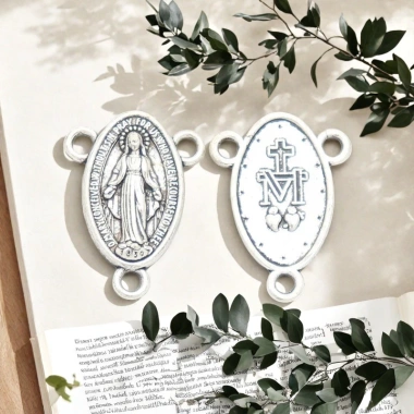 10 Huy Chương Guadalupe 3 Lỗ - Bùa Nữ Công Giáo DIY, Linh Kiện Maria, Giá 57.860₫ 3