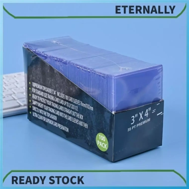 100 chiếc 3 trong 4 Top Tải - Thẻ 35 PT Toploads, bảo vệ thẻ tay, bóng chày, bóng đá, thể thao - Giá ưu đãi 435.600 VND