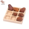 12 Mini Khay Bánh Nhà Búp Bê - Lưới Thực Phẩm, Mô Hình Trang Trí Nhà Bếp