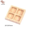 12 Mini Khay Bánh Nhà Búp Bê - Lưới Thực Phẩm, Mô Hình Trang Trí Nhà Bếp 6