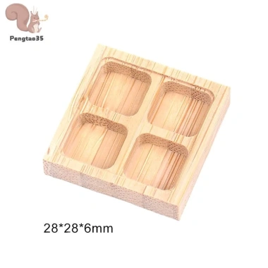 12 Mini Khay Bánh Nhà Búp Bê - Lưới Thực Phẩm, Mô Hình Trang Trí Nhà Bếp