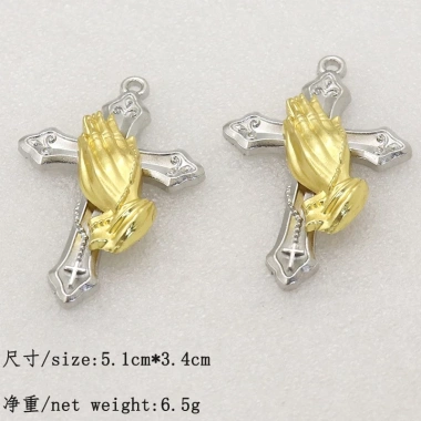 2 Cái Mặt Dây Chuyền Thánh Giá Độc Đáo - Vòng Cổ Duyên Dáng Quà Tặng 67K 2