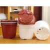 2 chậu nhựa trồng hoa 26x20cm - Mua 5 chậu không móp, màu ngẫu nhiên, giá ưu đãi 2