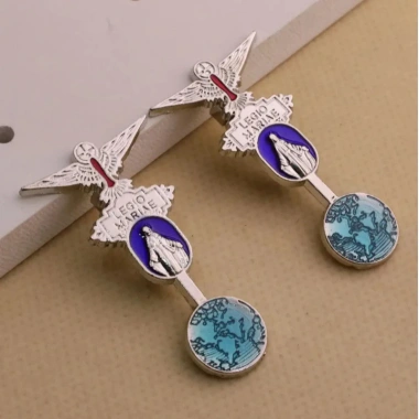 2 chiếc Trâm Cài Công Giáo Legio Mariae Chúa Thánh Thần - Quân Đoàn Đức Mẹ, phụ kiện áo quần giảm giá 68.750 VND