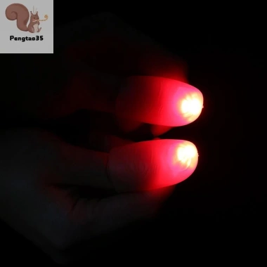 2 Đèn phát sáng ngón tay cái pengtao35 - Ánh sáng lừa, tiệc, COD, 45.870 VND