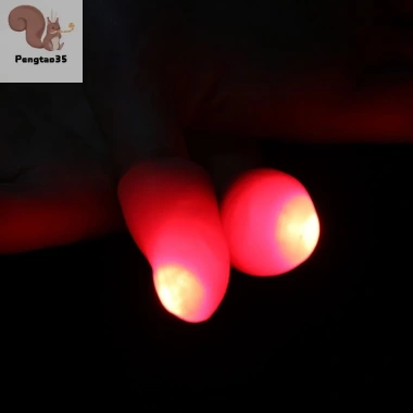 2 Đèn phát sáng ngón tay cái pengtao35 - Ánh sáng lừa, tiệc, COD, 45.870 VND