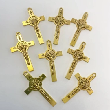 20 Cái Thánh Giá St. Benedict Jesus - Bùa Công Giáo Hợp Kim Mân Côi, Móc Khóa Ô Tô, Vòng Cổ - 128.700₫