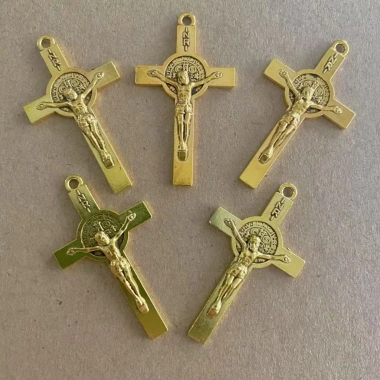 20 Cái Thánh Giá St. Benedict Jesus - Bùa Công Giáo Hợp Kim Mân Côi, Móc Khóa Ô Tô, Vòng Cổ - 128.700₫