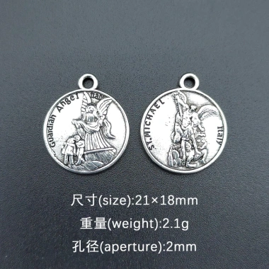 20 Charms St. Michael mặt dây chuyền thiên thần DIY Kitô giáo - Giá 75.350₫ 7