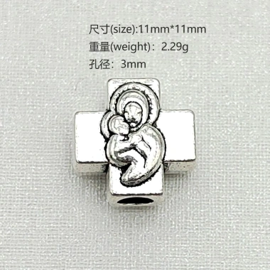 20 chiếc nối hạt kim loại hợp kim xuyên đục lỗ - Phụ kiện DIY vòng tay, vòng cổ, giảm giá 30% 20 chiếc nối hạt kim loại hợp kim xuyên đục lỗ - Phụ kiện DIY vòng tay, vòng cổ, giảm giá 30%