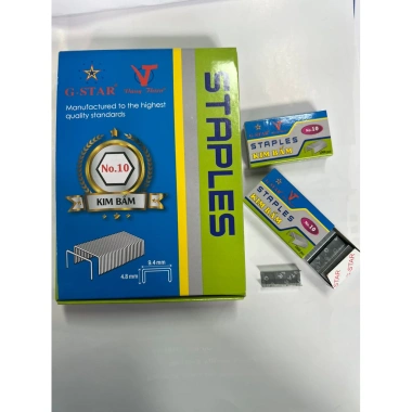20 Hộp Kim Bấm Số 10 G-STAR - Giá chỉ 50.000, giảm sâu, chất lượng cao