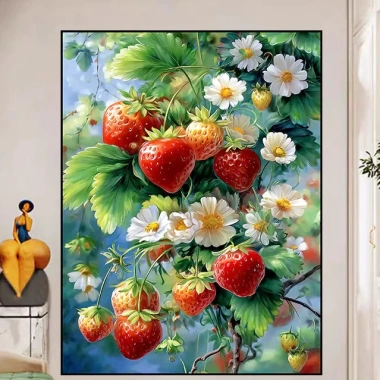 2.025 Sweet Berry Full Cross Stitch Ren Chính Xác - Thêu Trọn Gói 328.084 VND