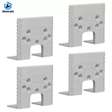 4 Bản Lề Tủ Jig Siêu Nhẹ Hướng Dẫn Chính Xác Tái Sử Dụng Chắc Chắn Công Cụ Phụ Trợ cho Ngăn Kéo