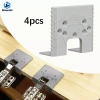 4 Bản Lề Tủ Jig Siêu Nhẹ Hướng Dẫn Chính Xác Tái Sử Dụng Chắc Chắn Công Cụ Phụ Trợ cho Ngăn Kéo 3
