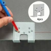 4 Bản Lề Tủ Jig Siêu Nhẹ Hướng Dẫn Chính Xác Tái Sử Dụng Chắc Chắn Công Cụ Phụ Trợ cho Ngăn Kéo 5