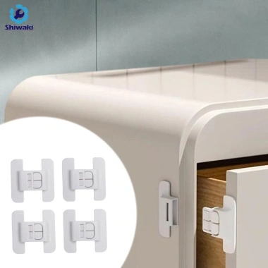 4 Khóa Đóng Cửa Tủ Lạnh Giá Rẻ – Bảo Vệ Tủ Đông Nhỏ Gia Đình Chỉ 44.000₫
