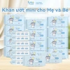 5 bịch 40 gói Tushie Treats Khăn ướt mini không mùi, không hóa chất - 8 rút/gói, giảm giá 113.000 VND