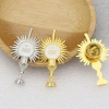 5 chiếc lốc trâm cài vintage JHS Christogram - Quà tặng lễ rước lễ, rửa tội, giảm còn 97.900₫