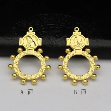 5 Mâm Côi Nhẫn Fatima + DIY Vòng Cổ, Mặt Dây Chuyền, Quà Tặng Quyến Rũ, 85.250₫ 2