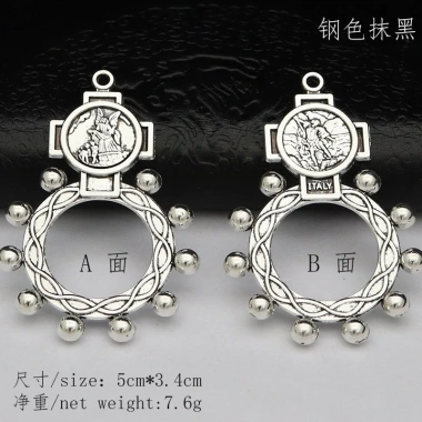 5 Mâm Côi Nhẫn Fatima + DIY Vòng Cổ, Mặt Dây Chuyền, Quà Tặng Quyến Rũ, 85.250₫ 5